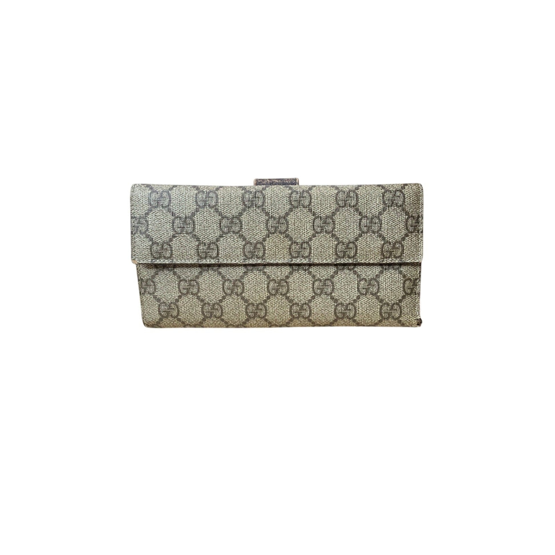 Designer wallet with pattern on a white background