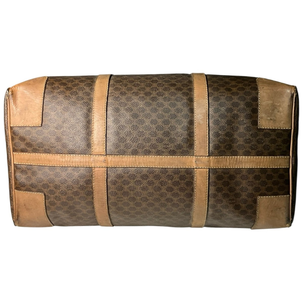 Authentic Celine Macadam Boston Bag