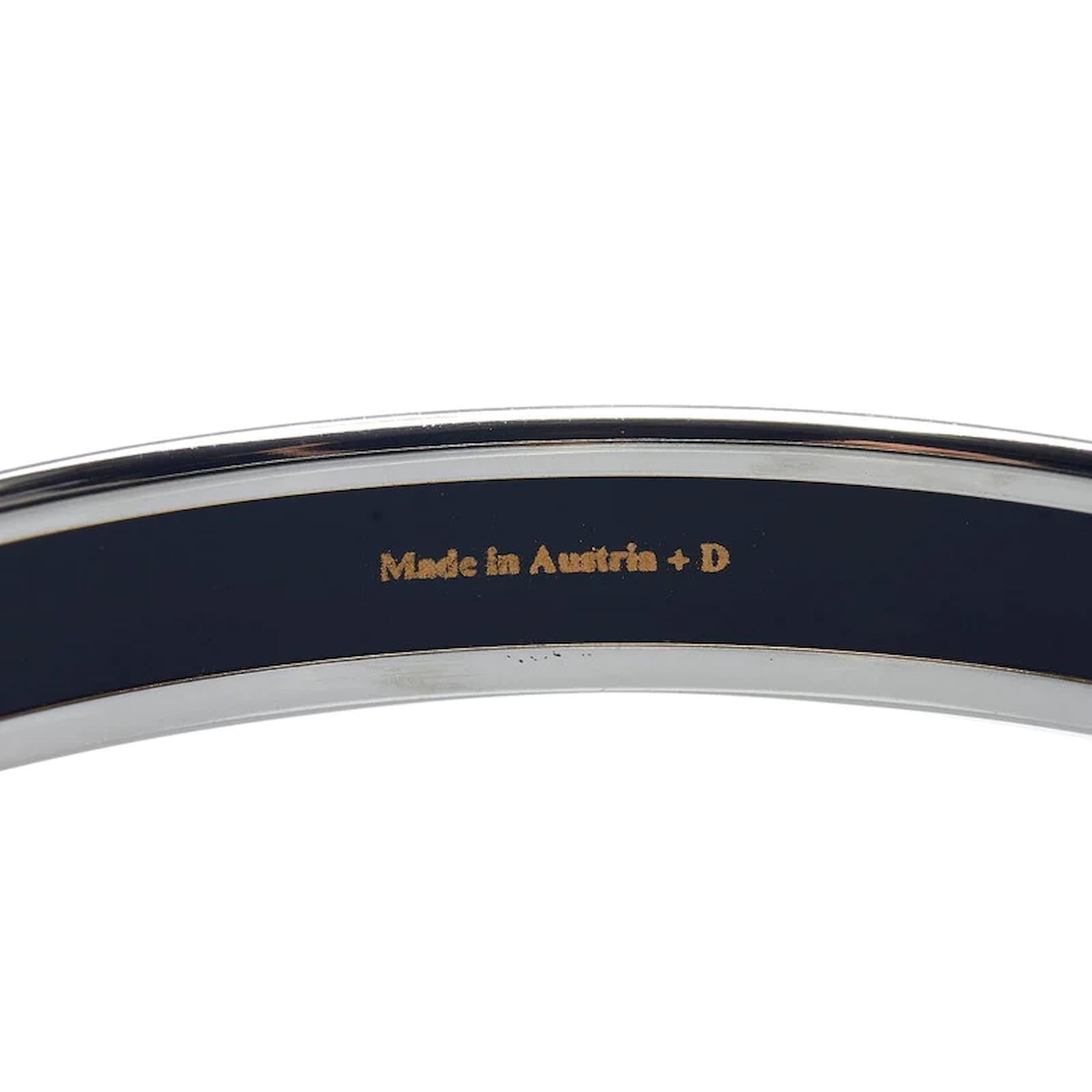 Hermes Caleche Blue Bangle