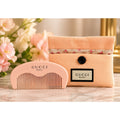 GUCCI Beauty Pink Mini Comb with Matching Pouch