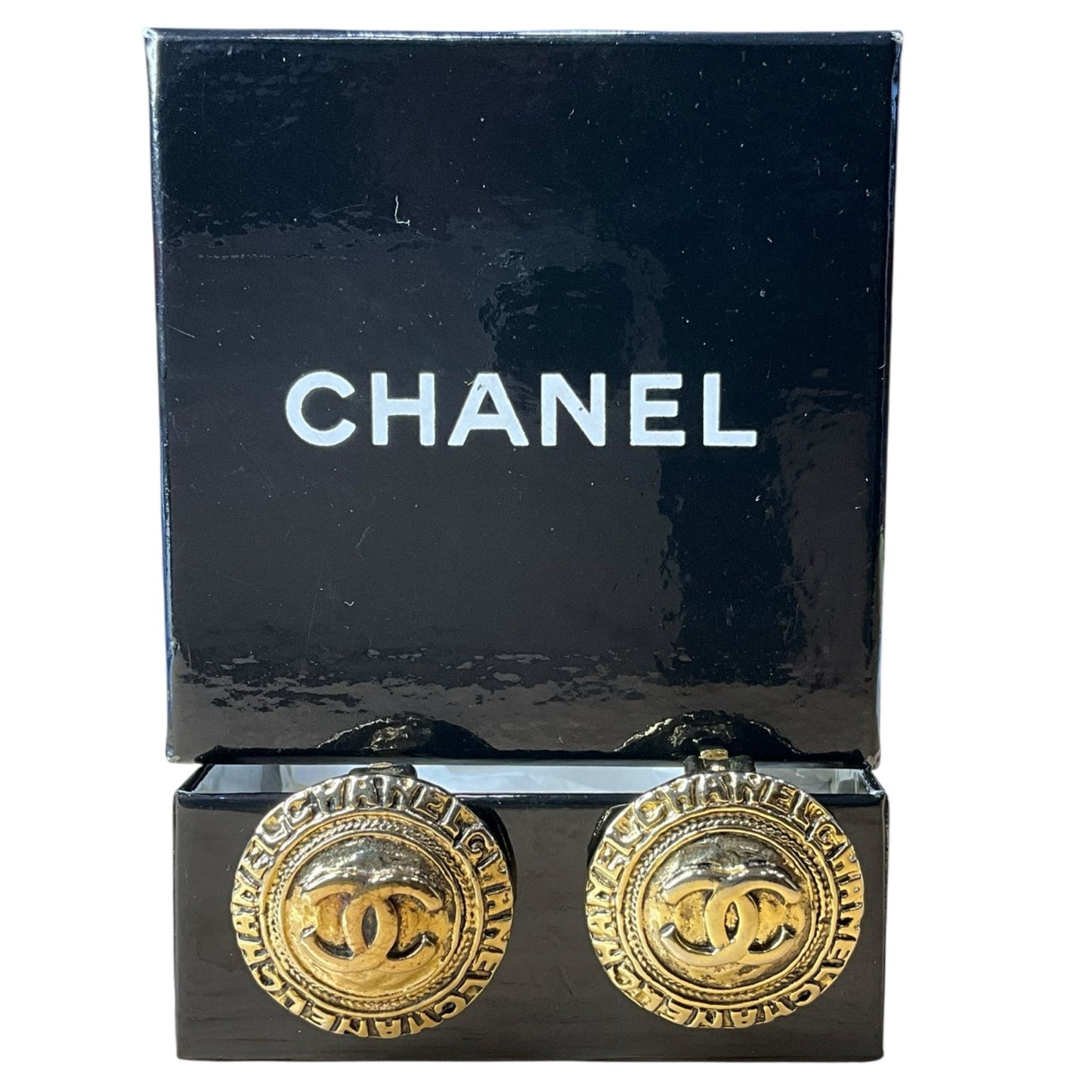 Chanel Cocomark Clip Earrings