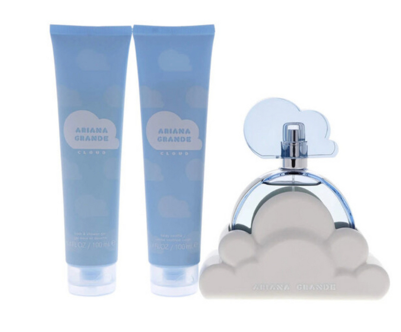 Ariana Grande Cloud Eau de Parfum 3-Piece Gift Set (100ml + Body Care)