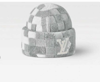 GWP Reversible Wool Knit Beanie – Gray & Checkered