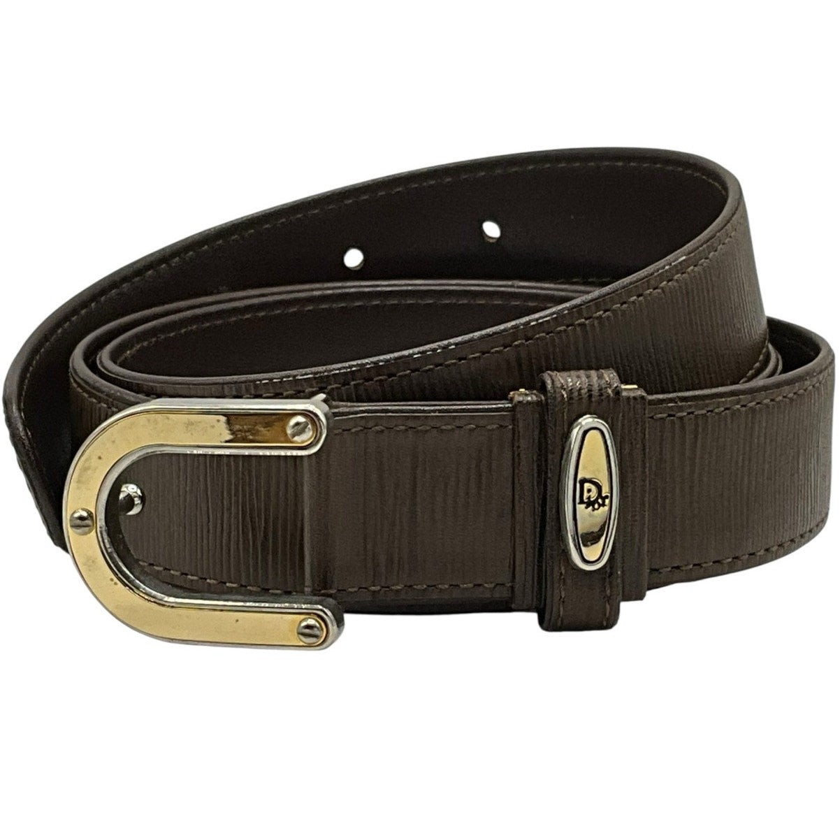 126. Dior Vintage Gold/Silver Belt