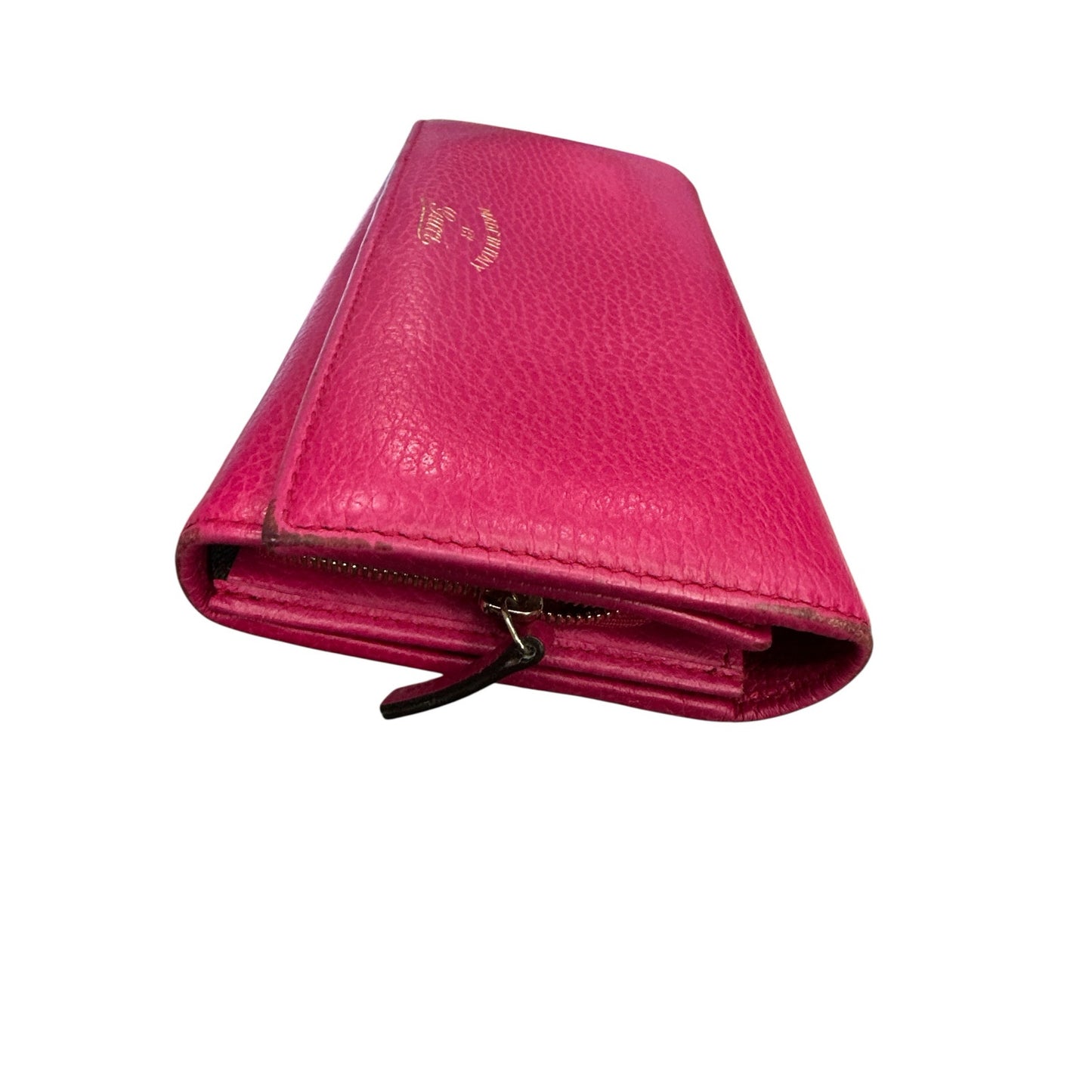 Gucci Magenta Swing Wallet