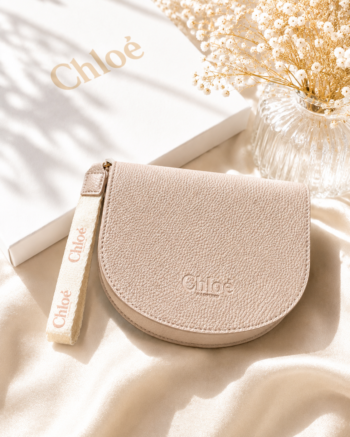 ✨ Chloé Parfum Wristlet Pouch –  GWP Blush Nude Edition ✨