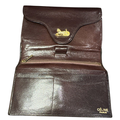 Celine Vintage Brown Wallet