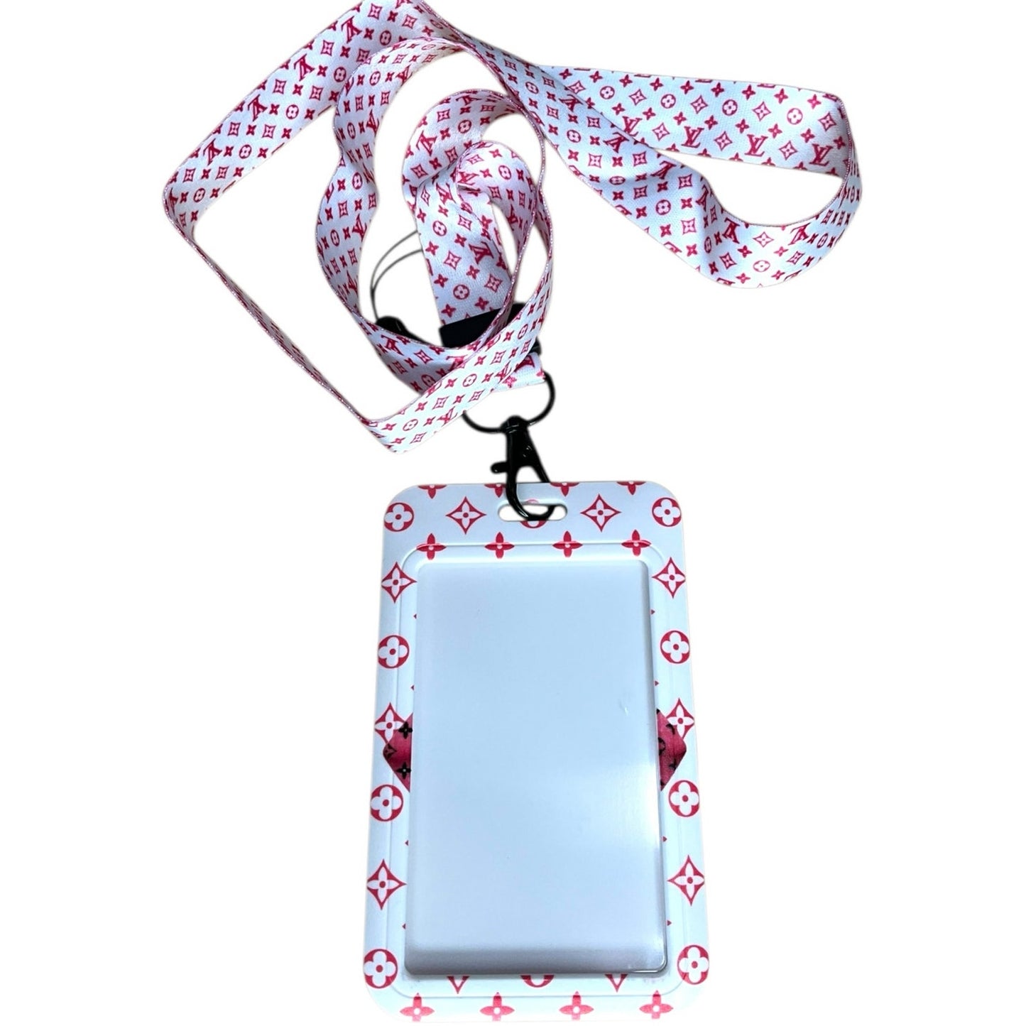 Luxury Lanyards with ID badge holders (CHOOSE ONE COLOR)