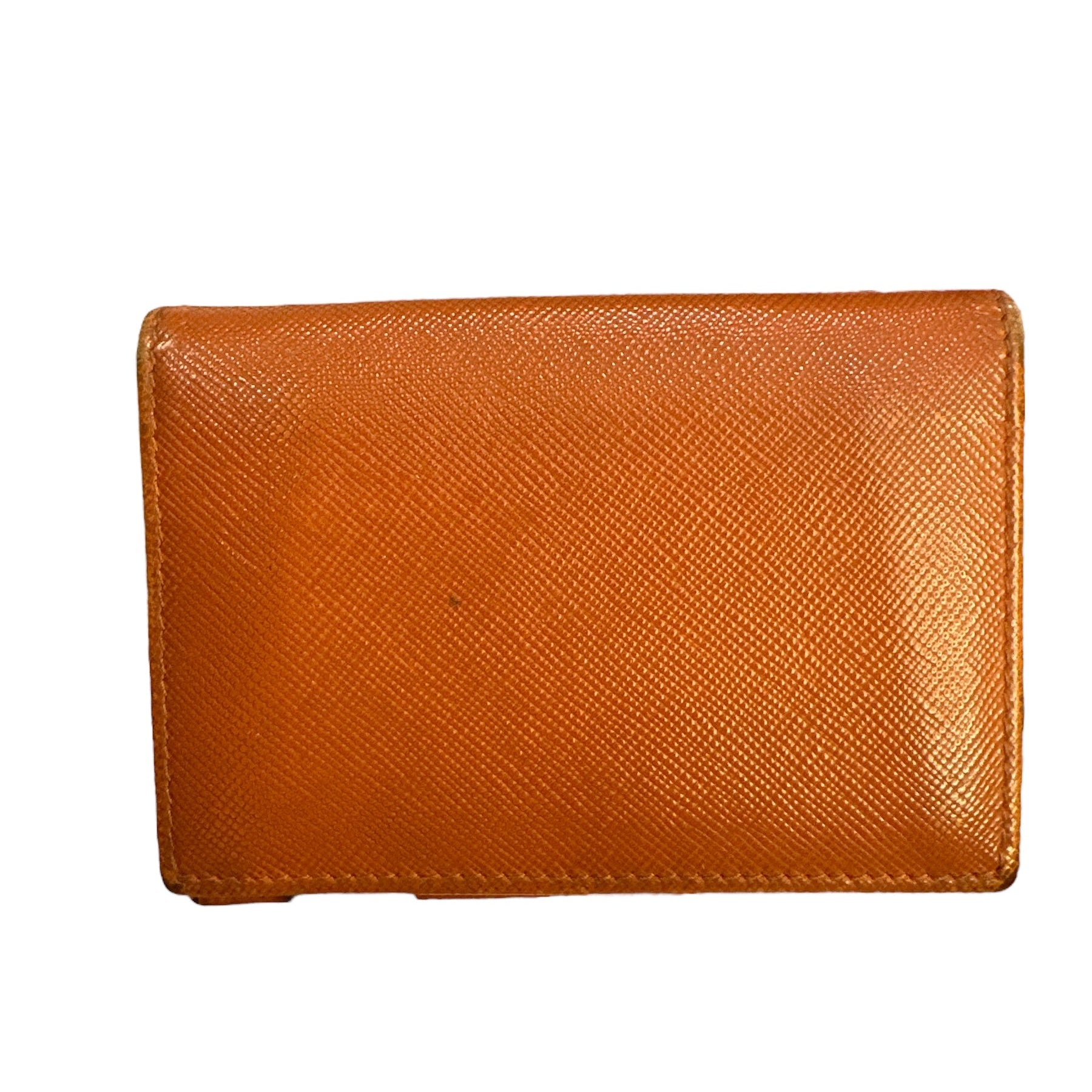 Prada Saffiano leather bifold card case - Clairely Amazing