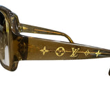 Louis Vuitton Brown Glitter Sunglasses - Clairely Amazing