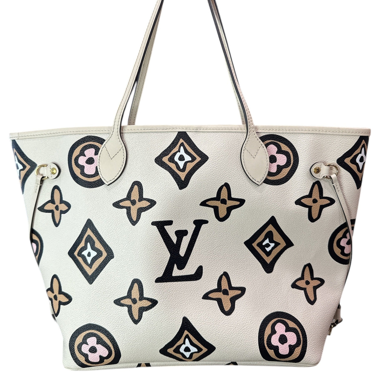 Louis Vuitton Wild at Heart Neverfull leather Tote MM - Clairely Amazing