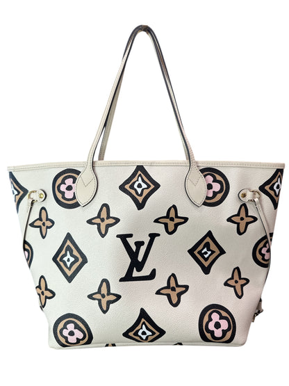 Louis Vuitton Wild at Heart Neverfull leather Tote MM - Clairely Amazing
