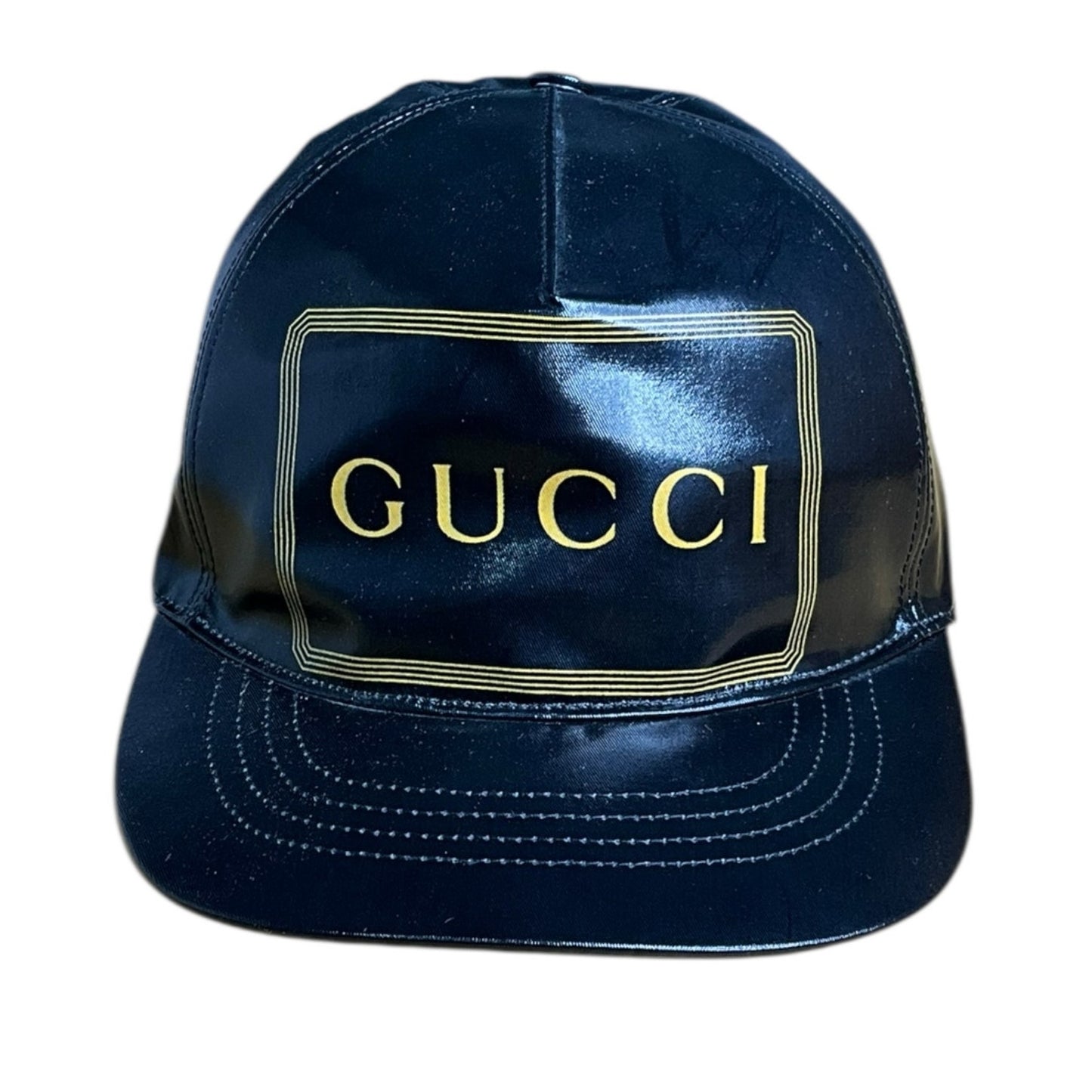 Gucci Montecarlo Rap Baseball Cap Black