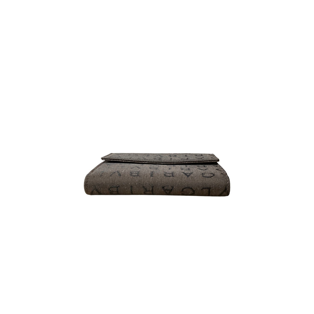 BVLGARI Brown Leather Wallet