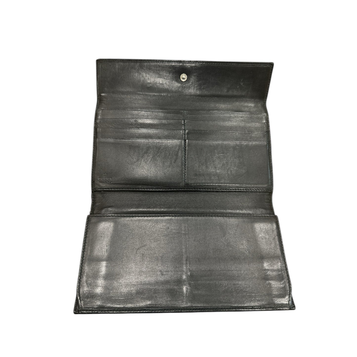 Gucci Sleek Black Wallet