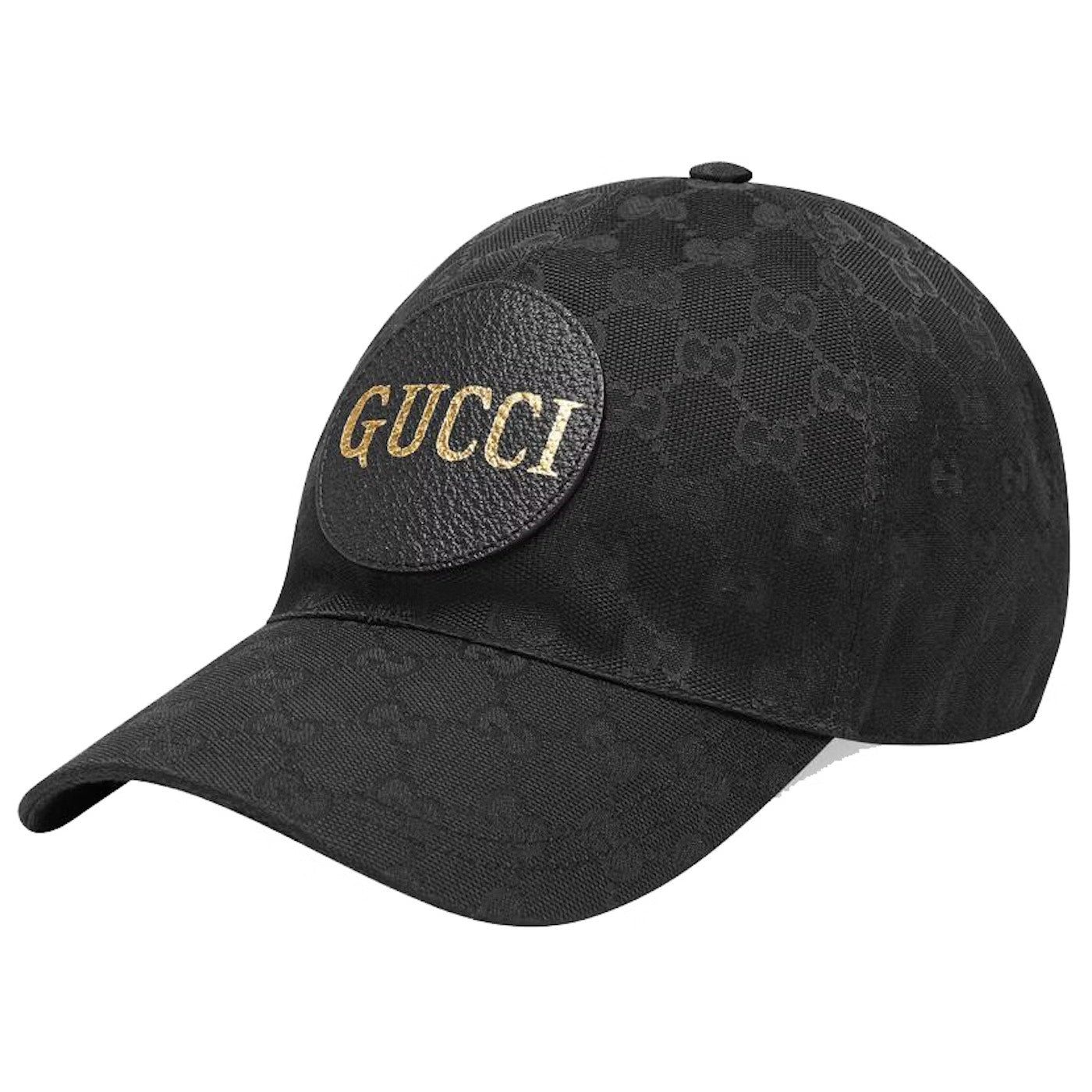 Gucci Baseball Cap Black Fabric A4659