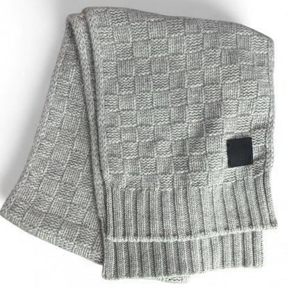 LOUIS VUITTON Escharp Helsinki Cashmere Muffler M74420 Gricle