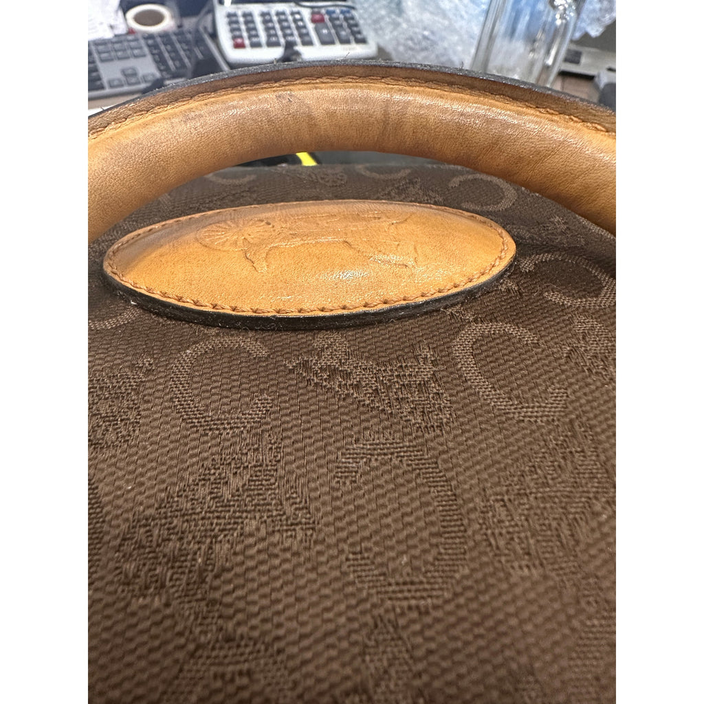 Authentic Celine Boston Bag - Brown
