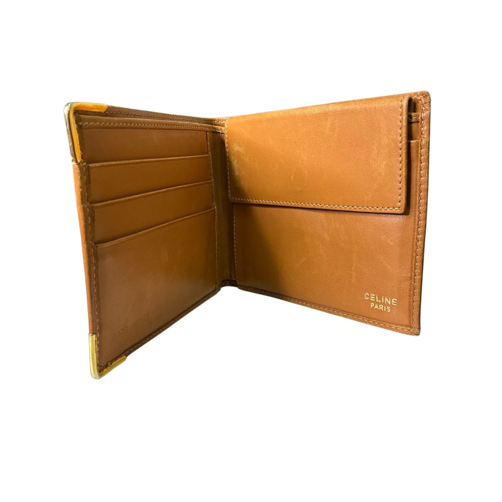 Authentic Céline Macadam Canvas Bifold Wallet – Pre-Owned Excellent Condition