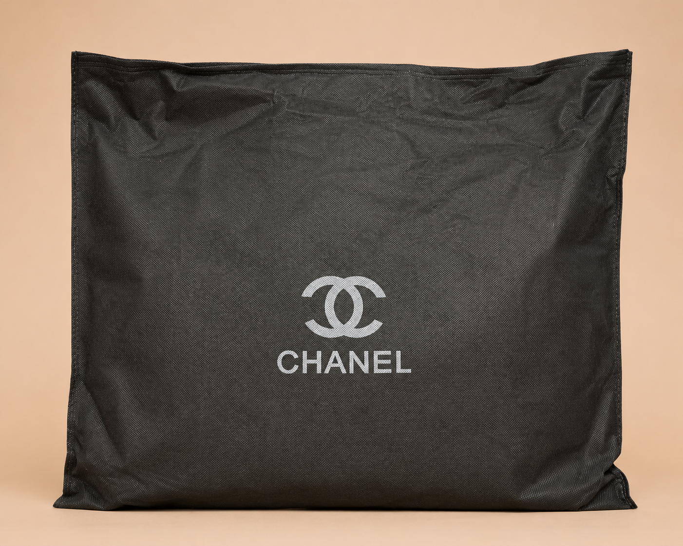 Chanel GWP Denim Cabas Tote with Detachable Pouch & Dust Bag