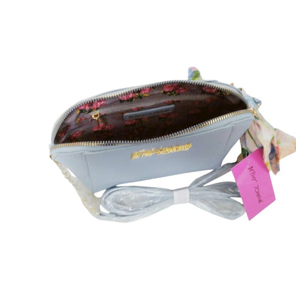 Betsey Johnson Women's XO Anaya Crossbody with Scarf and Chain Strap Handbag