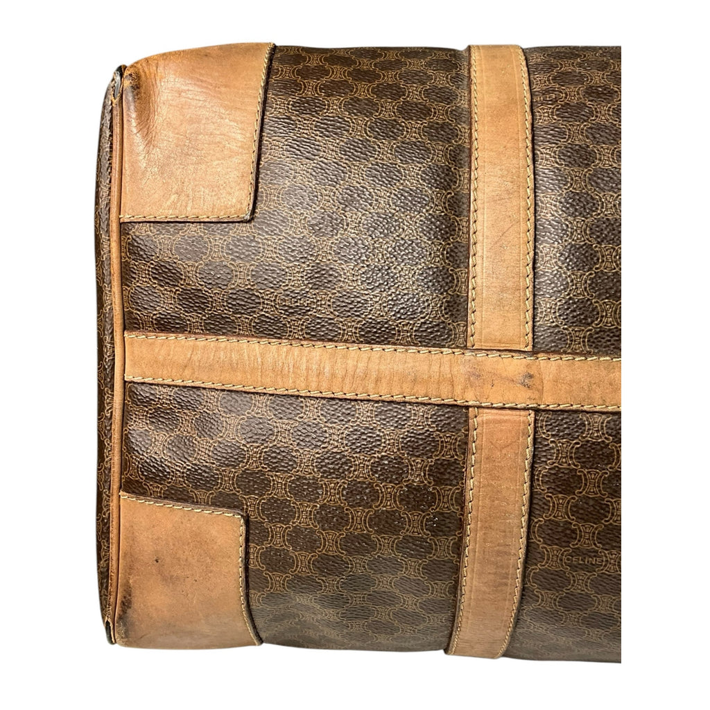 Authentic Celine Macadam Boston Bag