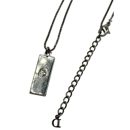 Dior Light Blue Trotter Necklace