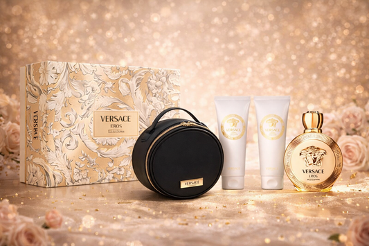 Versace Eros Pour Femme Luxury Gift Set (EDP + Body Care + Travel Case)