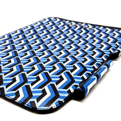 Prada Saffiano Leather Geometric Pattern iPad Case