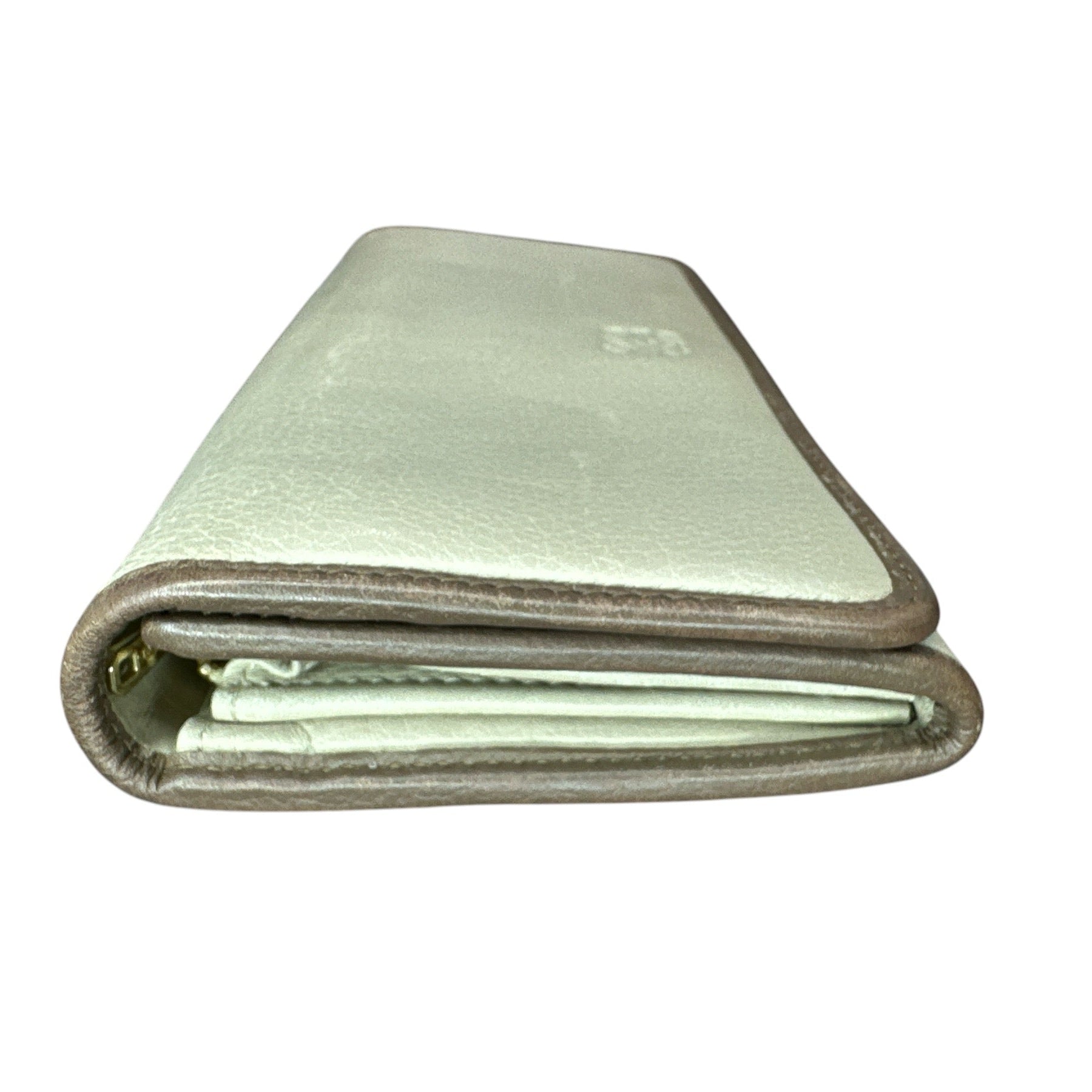 LOEWE Beige/Brown Continental Bi-fold Wallet - Clairely Amazing