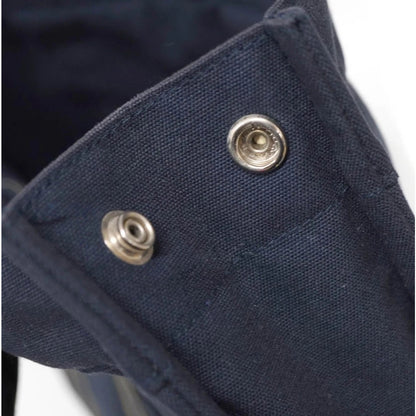 Hermes Navy/Green Toile Fourre-Tout MM Tote Bag