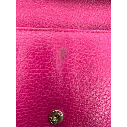 Gucci Magenta Swing Wallet