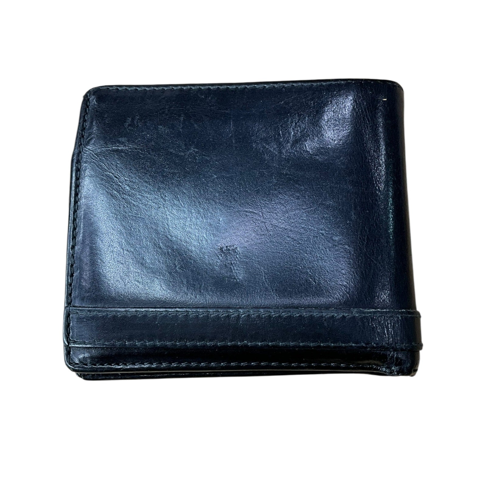 Authentic Pre-Owned Gucci Black Leather Bifold Wallet with Coin Pocket
