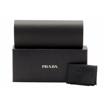Prada White Eyeglasses Women's Havana Full Rim Cat Eye