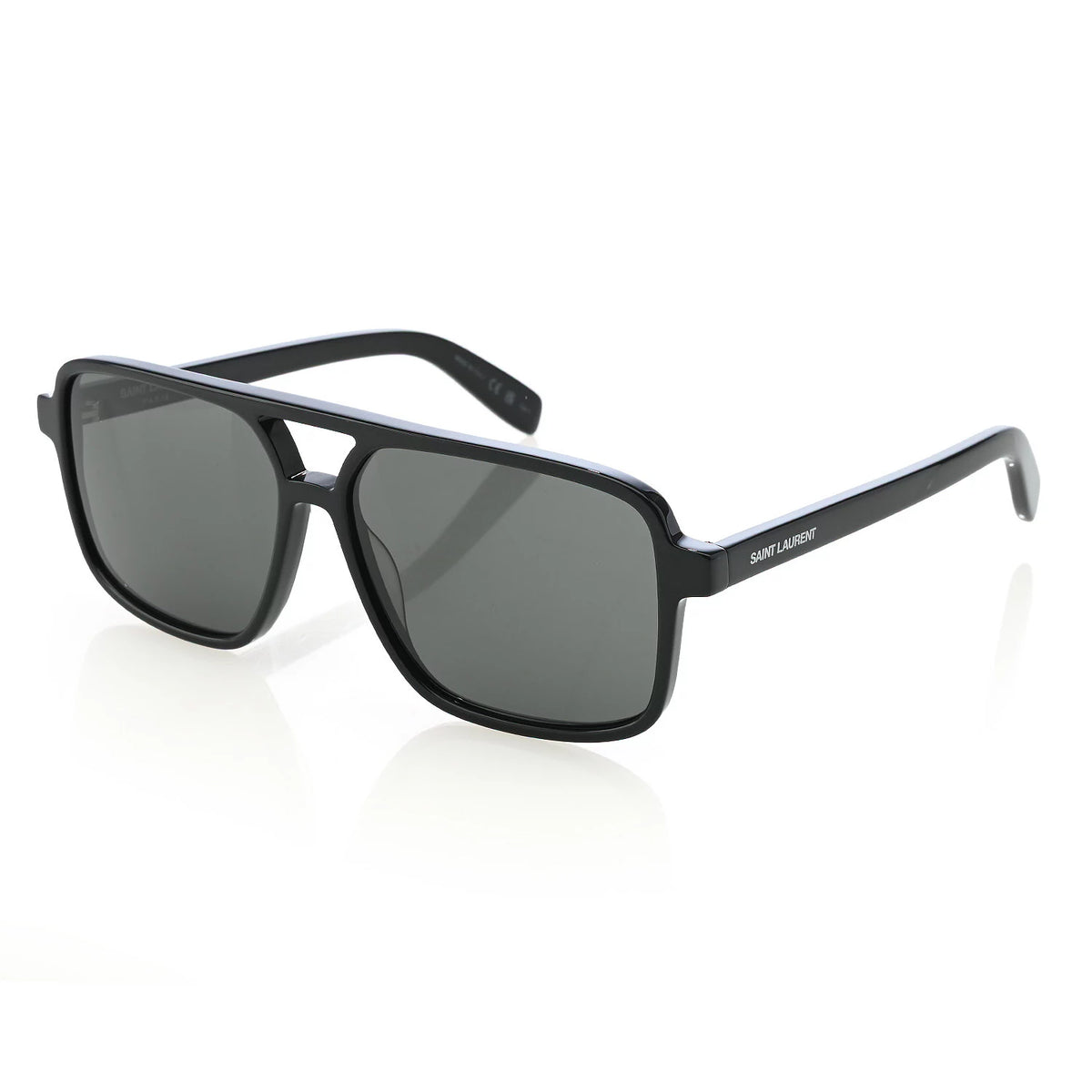 Saint Laurent 58mm Square Aviator Frame Sunglasses - Clairely Amazing