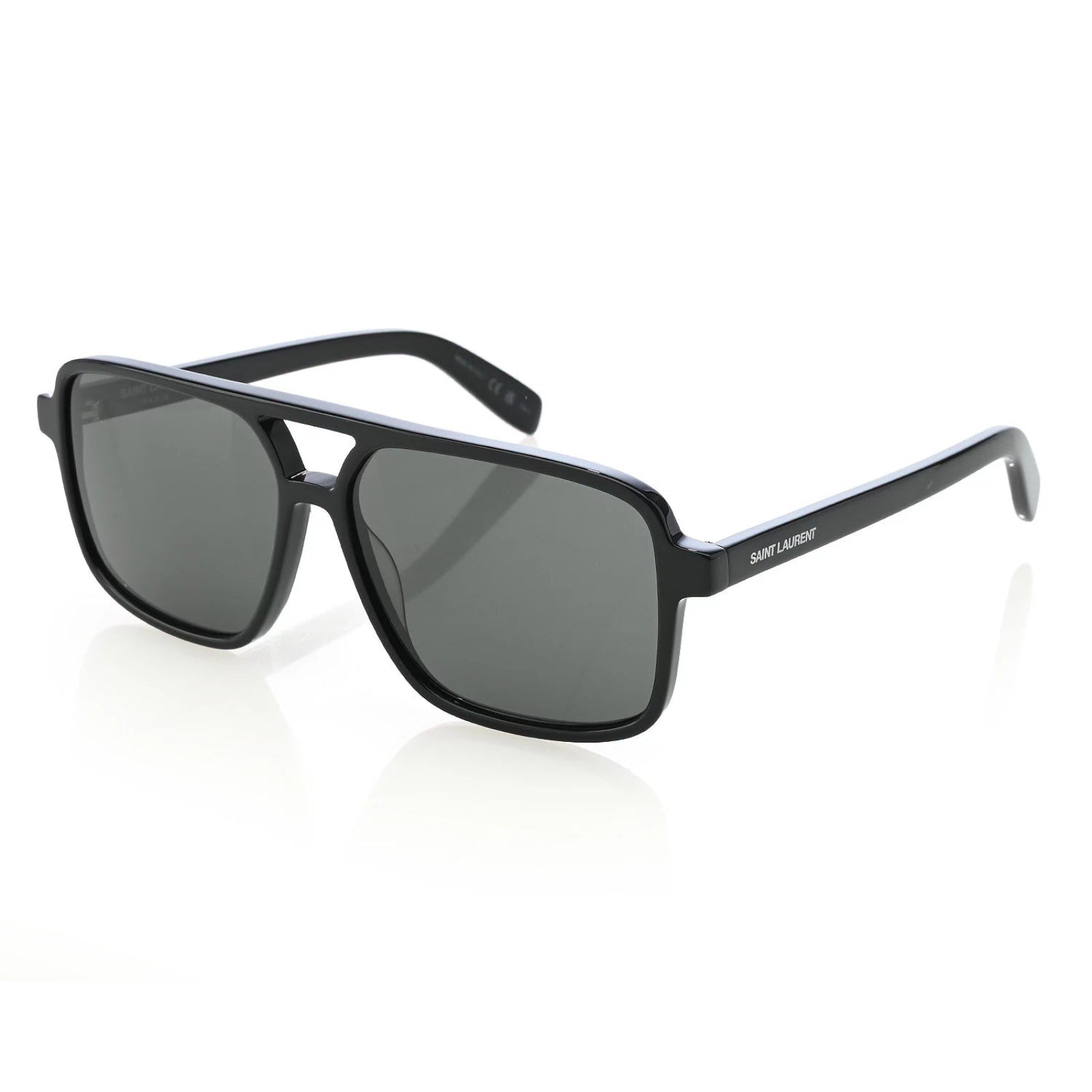 Saint Laurent 58mm Square Aviator Frame Sunglasses - Clairely Amazing