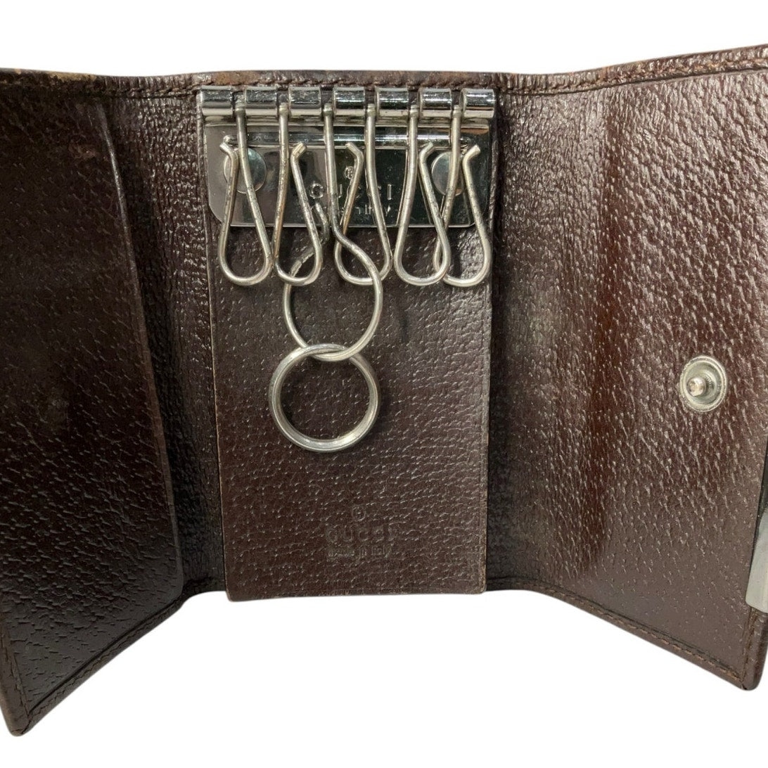 Gucci Brown Key Case