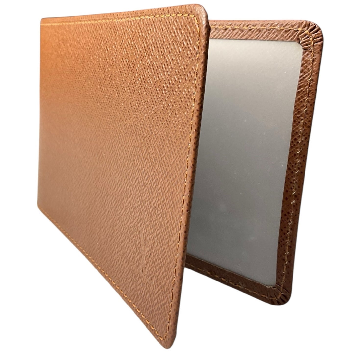Louis Vuitton Neutral Taiga Bifold Card Case