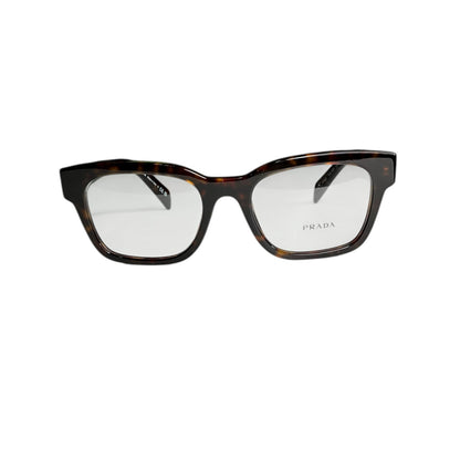 Prada PR A10V Eyeglasses Havana Red