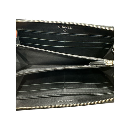 Chanel Patent Quilted Wallet