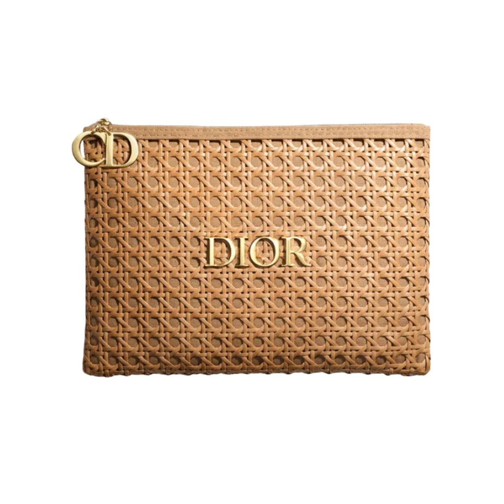 Dior Beauty Wicker Makeup Pouch (GWP) – 2026 Summer Design