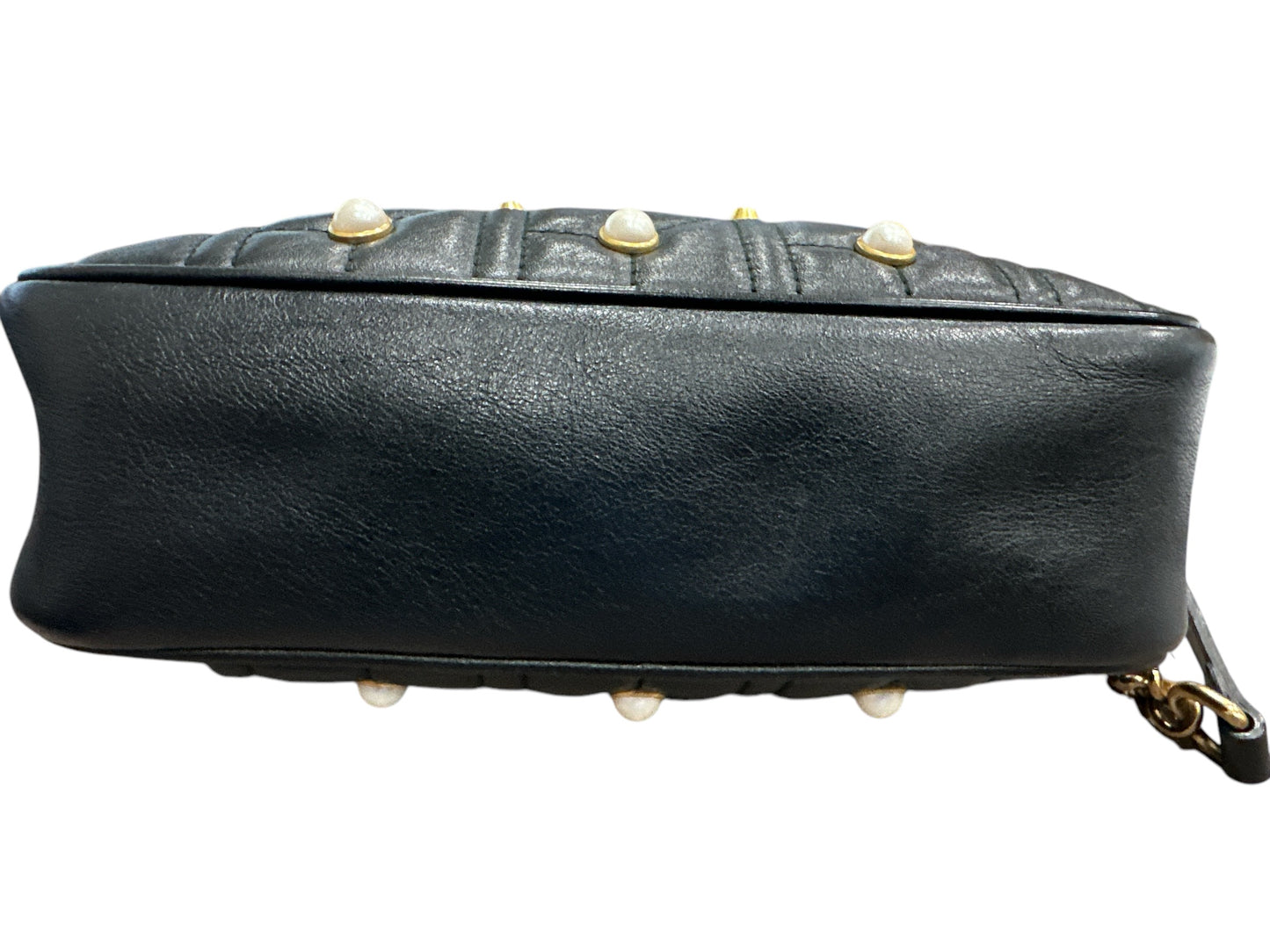 Gucci  Calfskin Matelasse Studded Small Pearly - Clairely Amazing