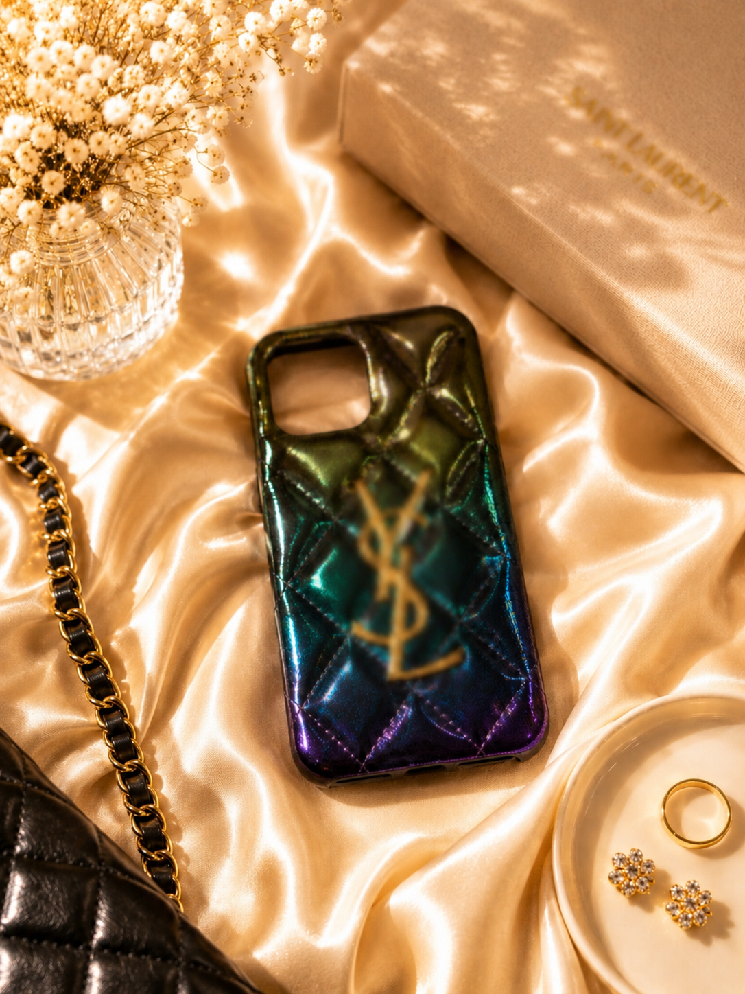 IPhone 15 Luxe Glam Fashion Phone Cases ✨