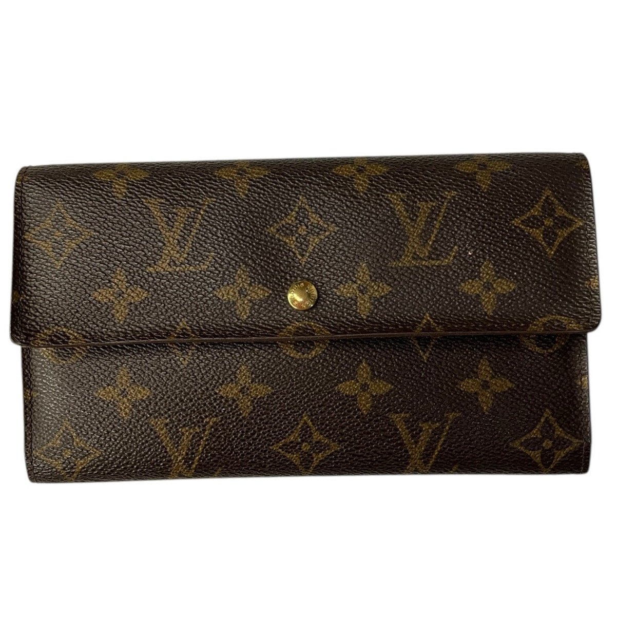 Louis Vuitton Monogram Porte Monnaie Tresor Long Wallet