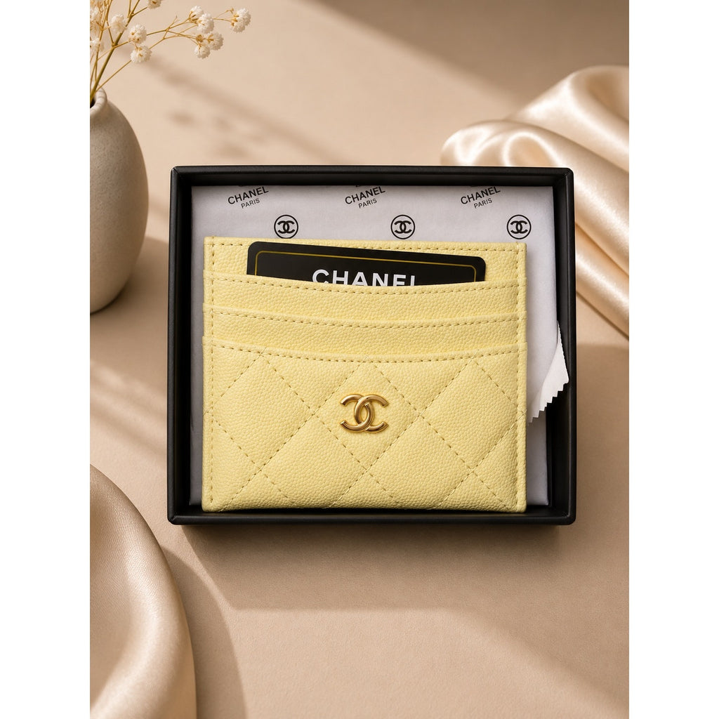 Quilted GWP Card Holder with Gift Box – Multiple Colors