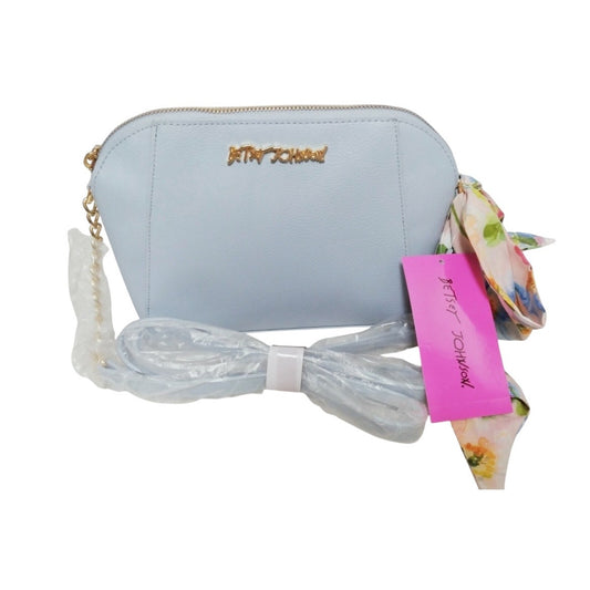 Betsey Johnson Women's XO Anaya Crossbody with Scarf and Chain Strap Handbag
