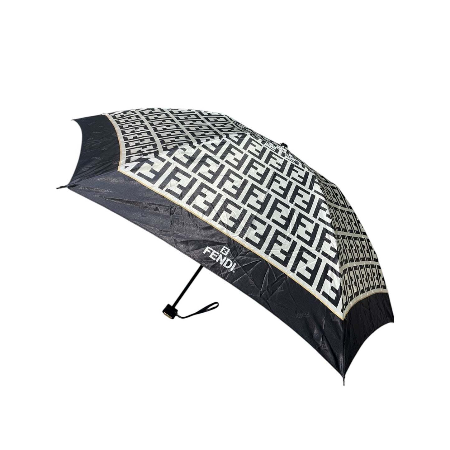 Fendi Ivory Zucca Umbrella