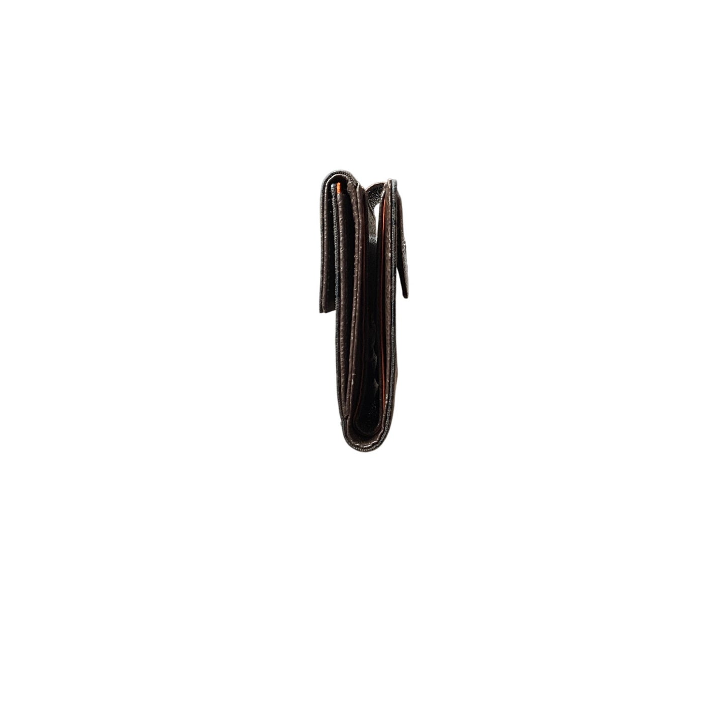BVLGARI Brown Leather Wallet