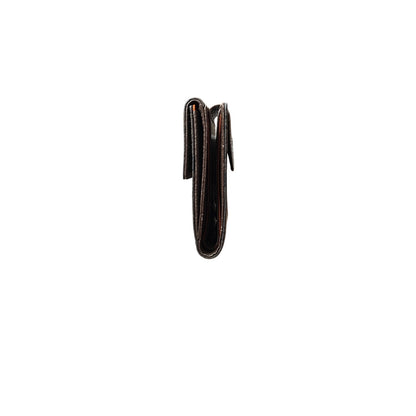 BVLGARI Brown Leather Wallet