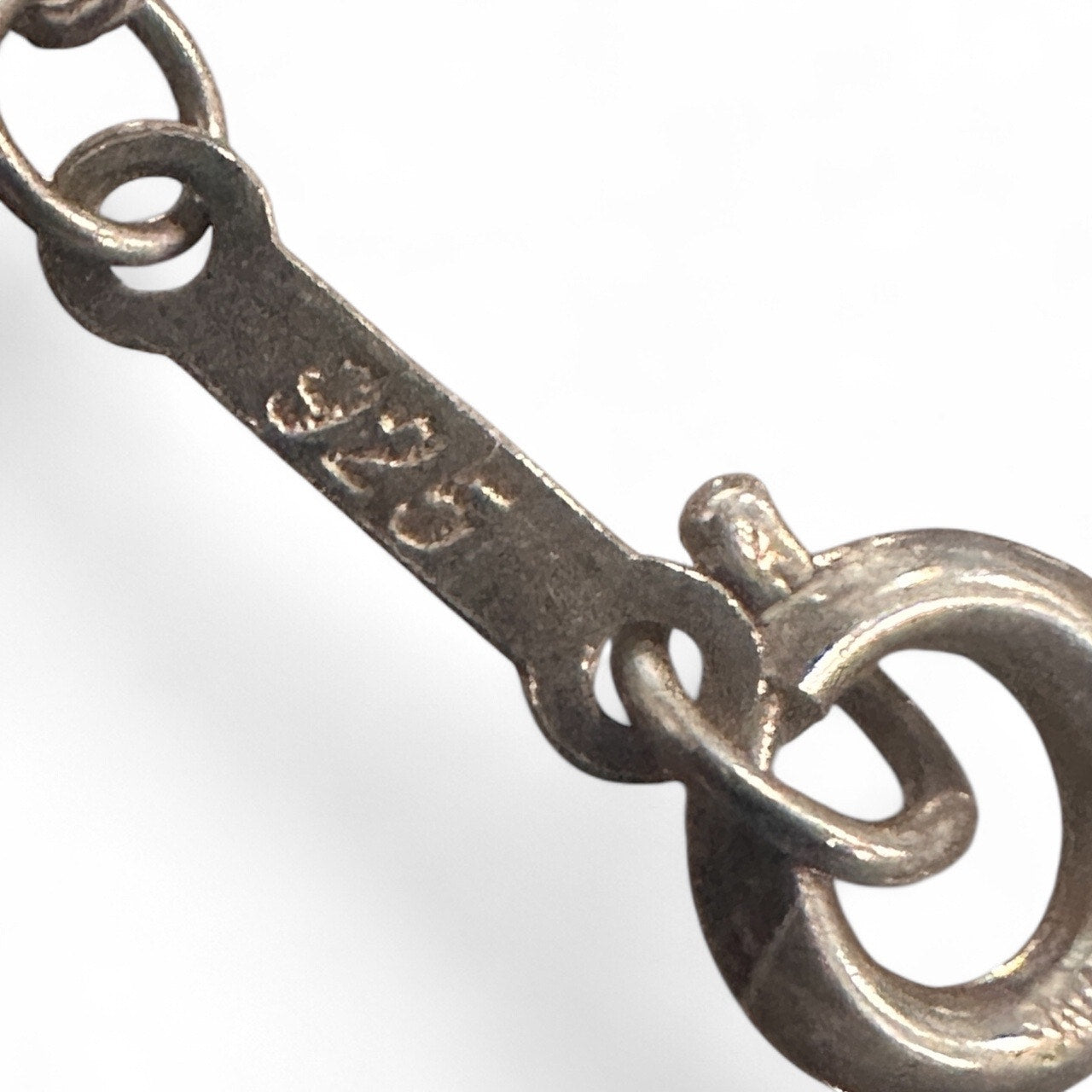 Tiffany & Co. Elsa Peretti Open Heart Silver Necklace